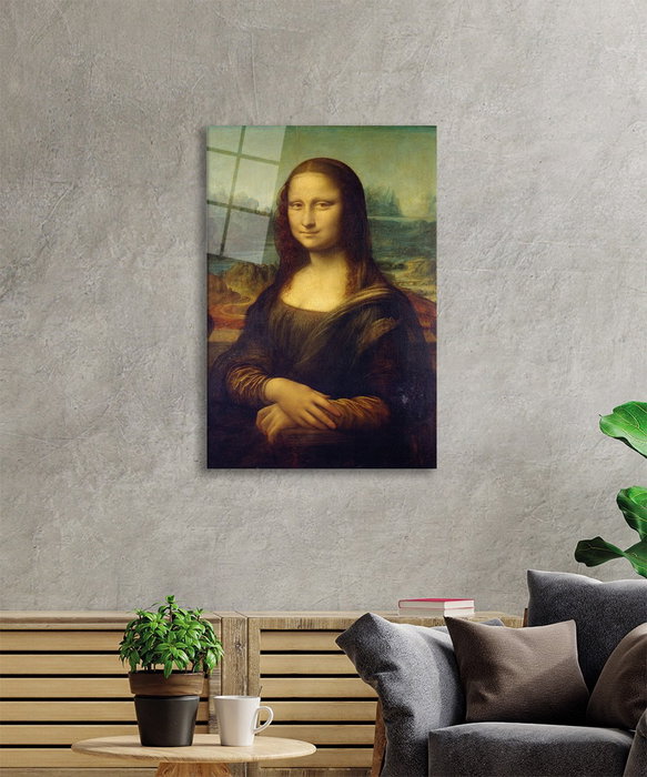 Wallity 0721 - Pintura Decorativa de Vidrio Templado 110 x 70 cm